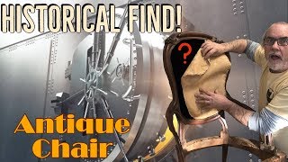 RARE FIND! How to Upholster: 1860's Antique Chair Restoration Pt. 1