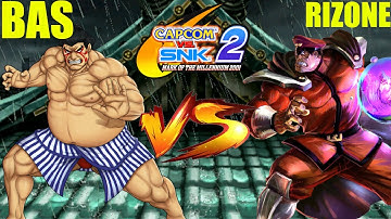Capcom vs SNK 2 - BAS vs RIZONE CVS2 pt 1