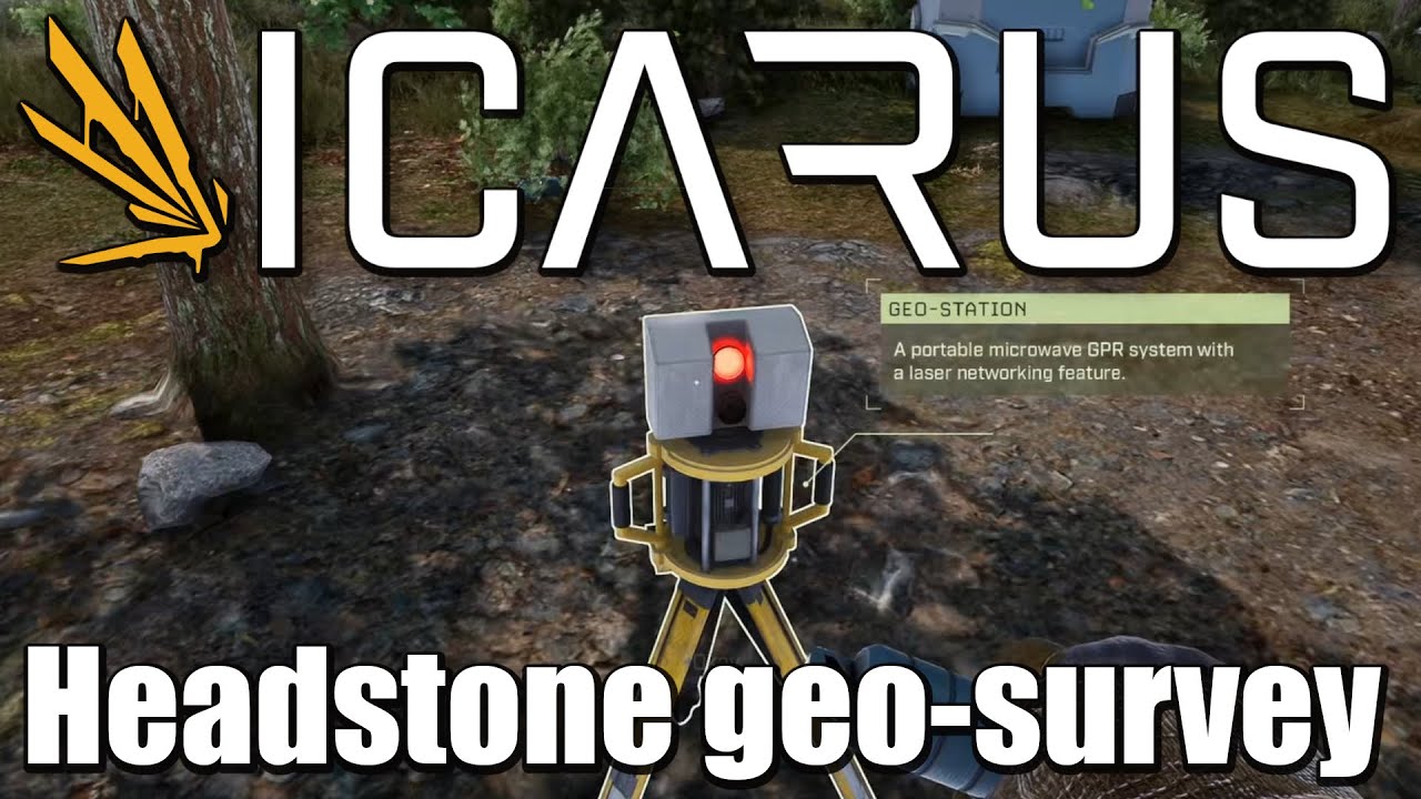 Icarus - Headstone geo survey solved fast