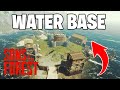 How to build water base in sons of the forest  the forest 2 island base tutorial