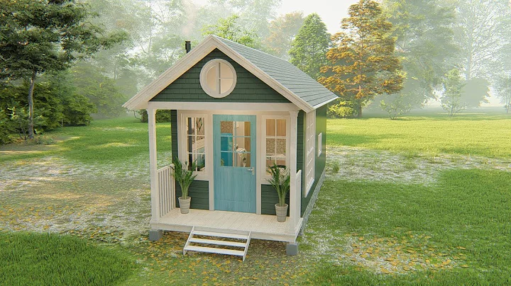 Tiny House Design 3 x 6 meters ( 190 sqft ) Cute & Tiny