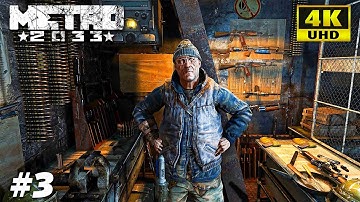 Metro 2033 Redux Campaign: Part 3 - Exhibition [4K UHD 60FPS] Immersive Gameplay | Ranger Hardcore