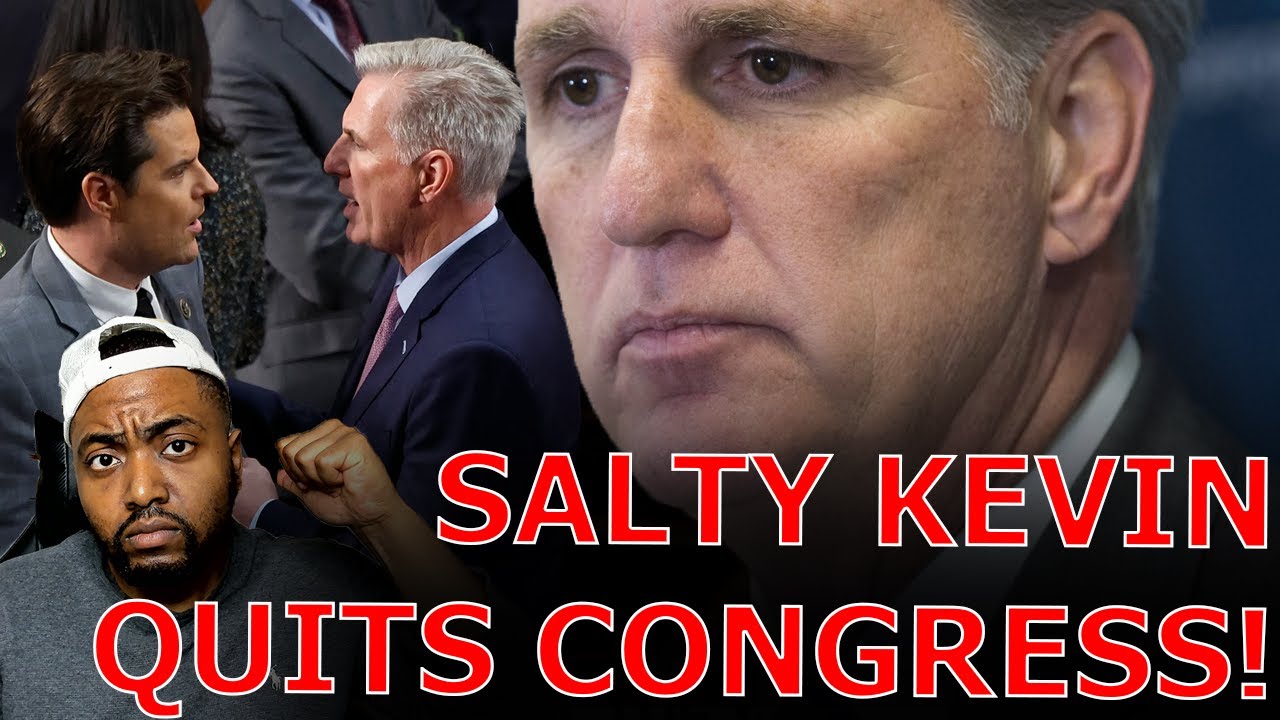 SALTY Kevin McCarthy QUITS Congress After Getting OUSTED As GOP Speaker Of The House!