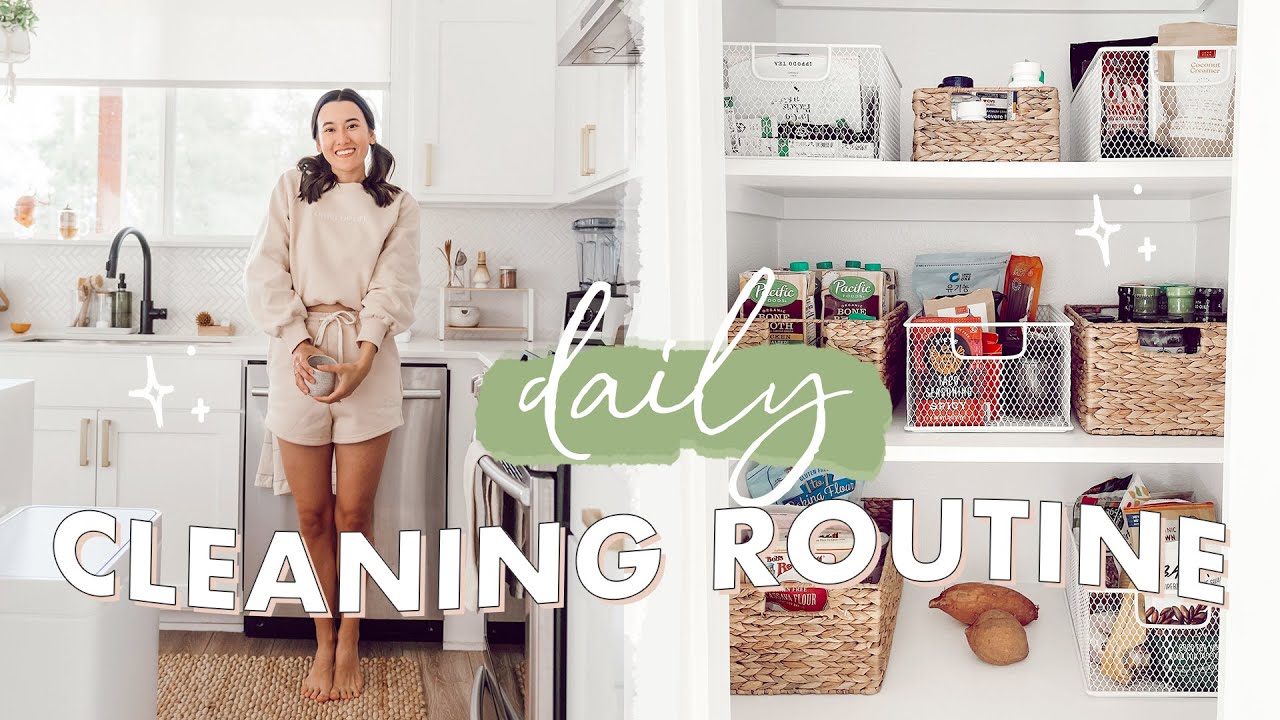 Tidy Up Routine 🧹Cleaning Routine | Daily Tidy-Up, Pantry Declutter, Cleaning ...