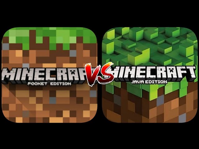 Minecraft PE VS Minecraft JAVA class=