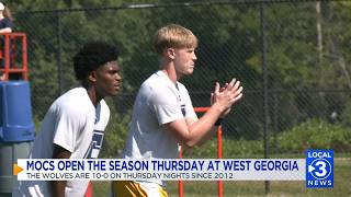 Mocs open the season with tough test at West Georgia on Thursday night