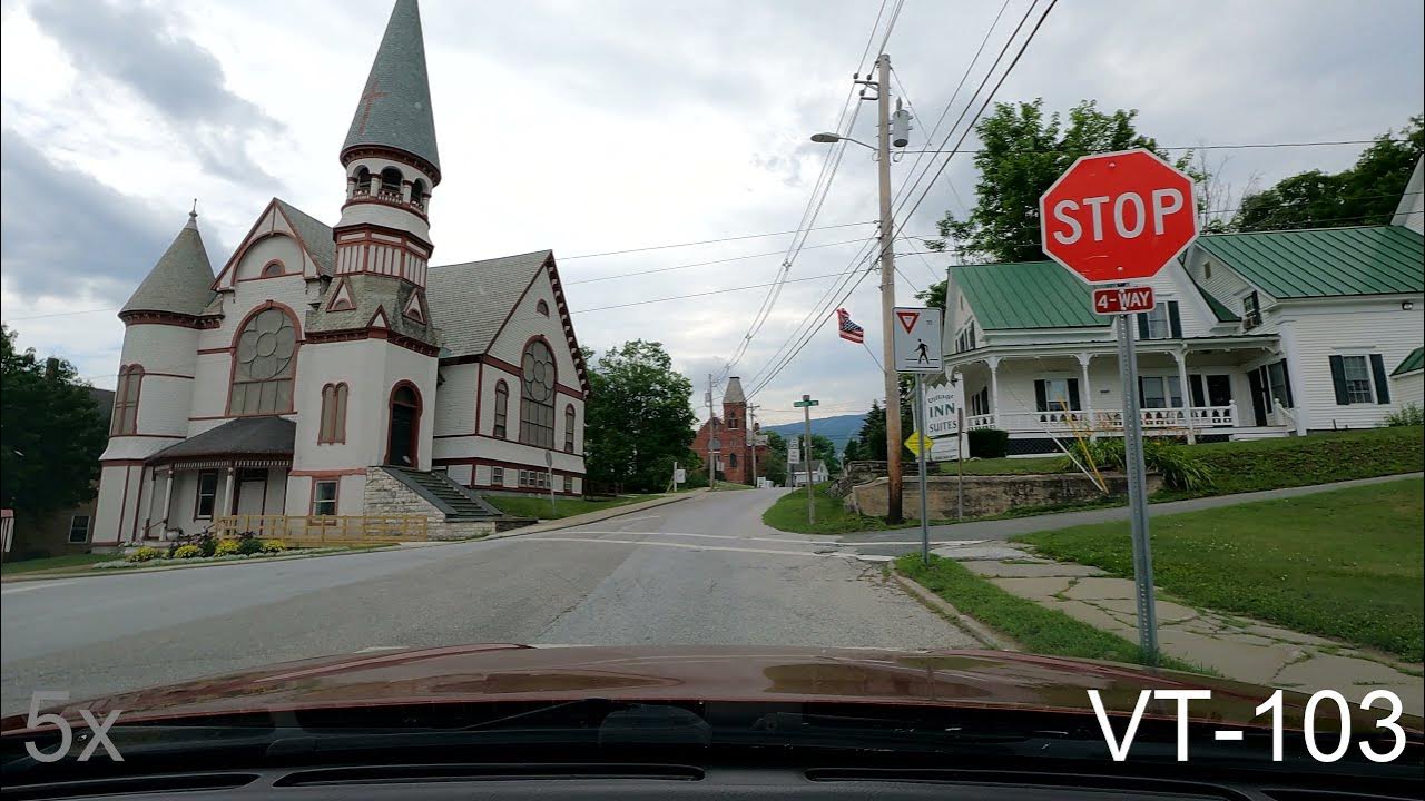 Brattleboro, VT to Burlington, VT Dashcam timelapse in 4k YouTube