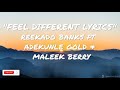 Reekado Banks Ft Adekunle Gold Maleek Berry   Feel Different Lyrics