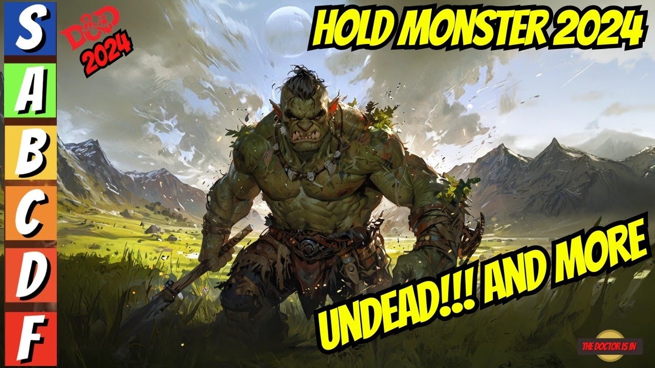 Could The Spell Hold Monster Be Improved In Dungeons and Dragons 2024 - Yes But How???