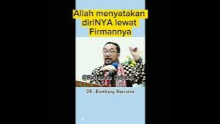 Allah menyatakan dirinya lewat Firman yang telah menjadi manusia yaitu Yesus Kristus