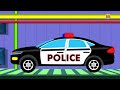 Police Car | Toy Factory for Kids & Children | cars kids