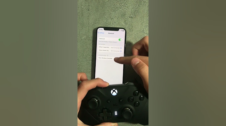 Connect Xbox Controller To Your iPhone!