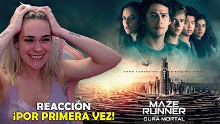 LA CURA MORTAL😲 | MAZE RUNNER 3 REACCIÓN POR PRIMERA VEZ