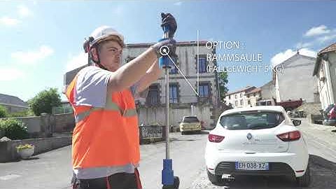 Leichte dynamische Rammsonde PANDA® für Verdichtungskontrolle