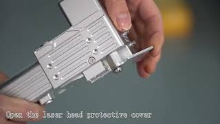 #continuous laser machine/#laser cleaning machine TIPTOP LASER High power laser cleaning machine.