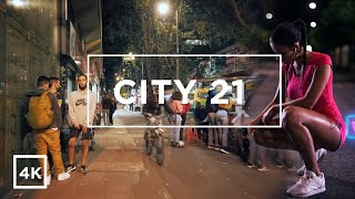 [4K] WALKING IN CHAPINERO AT BOGOTÁ NIGHT, Colombia 🇨🇴   Parque de los Hippies (Part2)