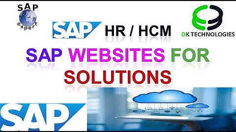 How to Sap useful websites | DK TECHNOLOGIES