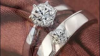 Koleksi cincin bermata batu permata yang eksotik