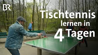 Tischtennis lernen: Runde aufs Eckige - Spiel gegen Weltmeister | Sport | freizeit | Reportage | BR