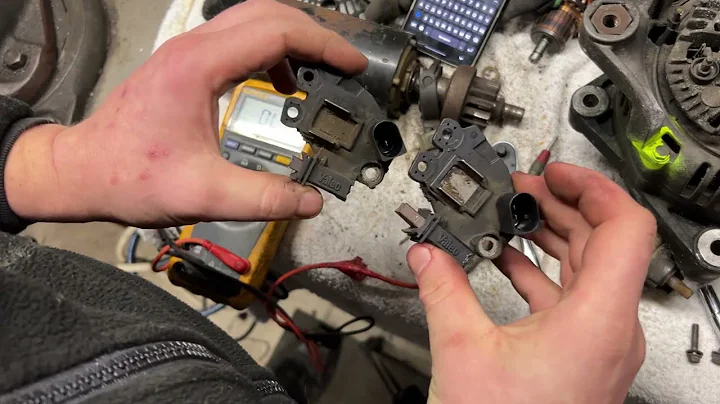 VALEO Voltage Regulator Values and Measurements . Good vs Bad