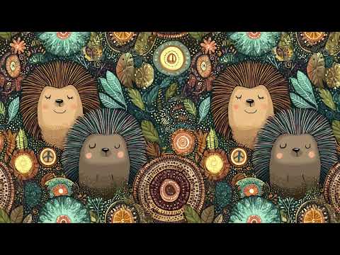 Hedgehog Retro Art Style Patterns, a Pattern Graphic by karenfoleyphoto (Thumbnail 12 of 12)