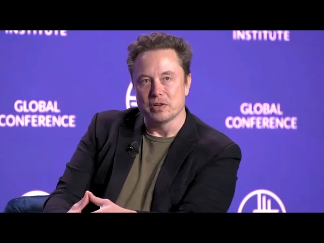 NEW Inspiring Elon Musk Interview. class=