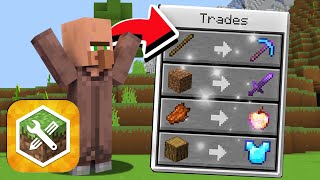 Minecraft Custom Villager Shop / Trades Tutorial | Minecraft Addons Maker | MCPE Bedrock screenshot 4