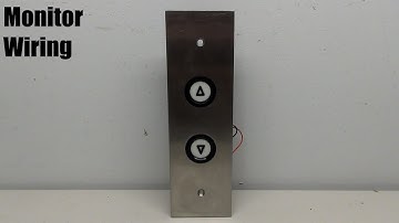 Wiring Monitor Elevator Buttons