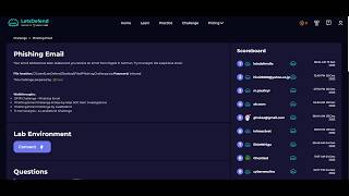Phishing Email Challenge - LetsDefend screenshot 3