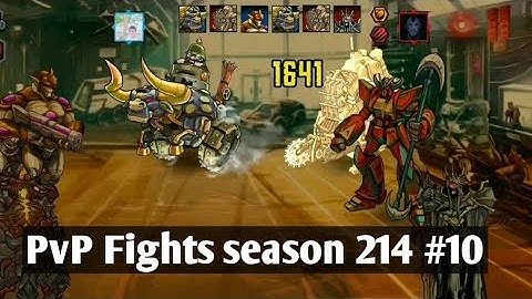 PvP Fights Season 214 : Mutants Genetic Gladiators :MGG
