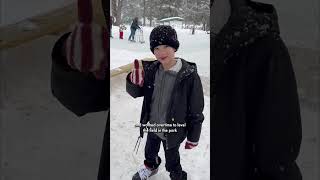 Revival of town skating rink in Franklin, New Hampshire