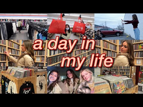 VLOG: thrift with me, photo shoot, meeting internet friends ♡