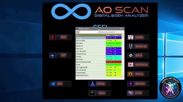 6 2 0 Training AO Scan the Subtle Energy Frequency Imprinter S E F I  software