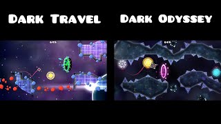 Dark Travel vs Dark Odyssey: Side-by-Side Comparison | Geometry Dash