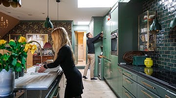 An Eclectic Scandinavian Apartment Tour in Copenhagen, Denmark | Interior Design Home Living