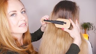 ASMR Hair Treatment | Mic ON Brush | Oils & Crinkle Cap