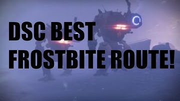 Destiny 2 best DSC frostbite path *AFTER PATCH* (Skip 4th and 6th bubble)