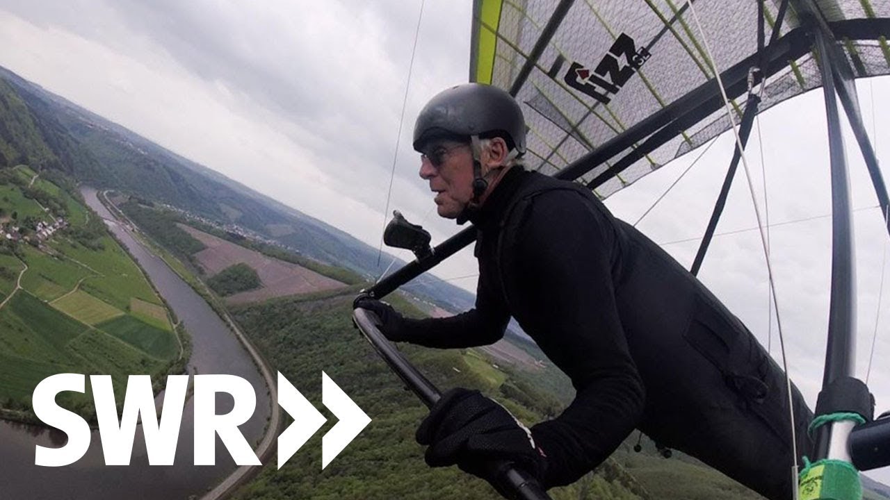 Drachenflieger Landung