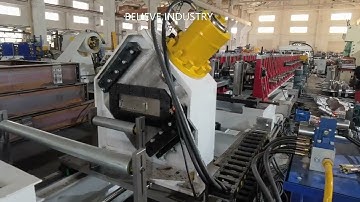 Whole Automatic Seamed Box Beam Roll Forming Machine | Believe Industry Company