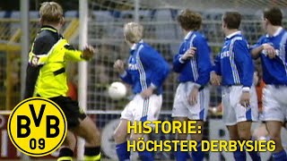BVB - Schalke 04 7:0 | BVB’s biggest derby win of all time | History