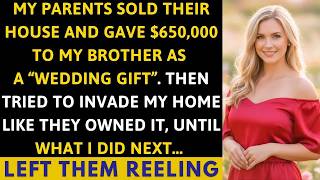 My Parents Sold Their House and Gave $650,000 to My Brother  Then Tried to Invade My Home To