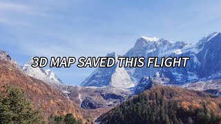 How 3D Maps Help Me Safely Fly a 6,000m Snow Mountain | FPV Planning screenshot 1