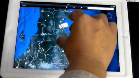 ipad Atlas for geography class