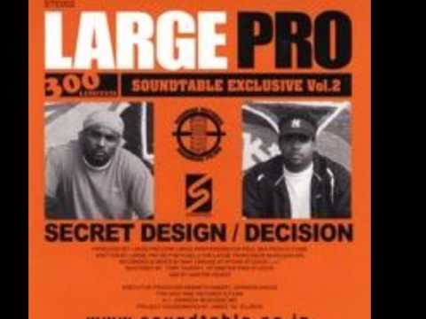 Large Pro – Secret Design / Decisions – Vinyl (12 Large Pro – Secret Design / Decisions – Vinyl (12