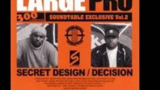 洋楽 Large Pro Secret Design / Decision LARGE PRO / SECRET DESIGN / DECISIONS (12