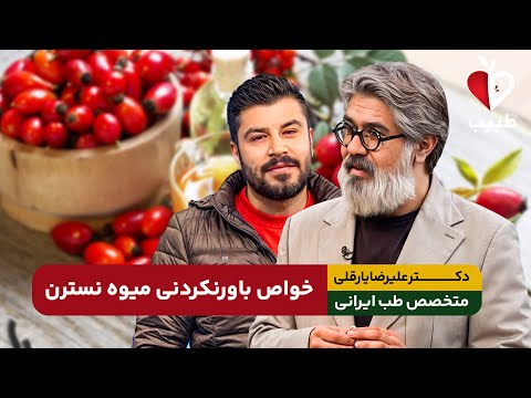 نسترن داروی طبیعی فراموش شده دکتر یارقلی از طب ایرانی می گوید