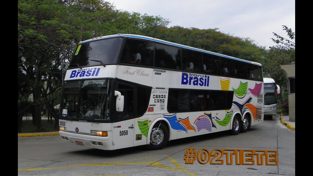 Ônibus saindo da rodoviária Tietê #2 -Bus departure from the bus ...