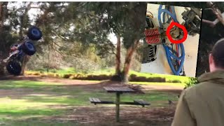 Rc Erevo Go To The Moon And Snapped The Chassis