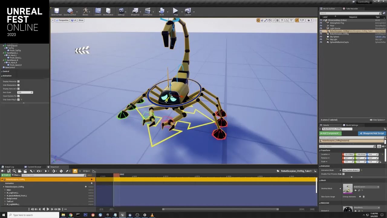 Using Unreal Engine For Linear Animation Unreal Fest Online Youtube