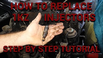 How To Replace 1KZ Injectors ( Applies to other Toyota Diesels )